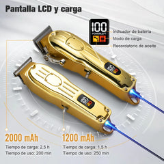 Eumaty Maquina Para Cortar Cabello Maquina Trimmer Hombres