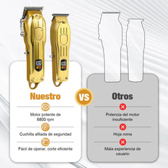 Eumaty Maquina Para Cortar Cabello Maquina Trimmer Hombres