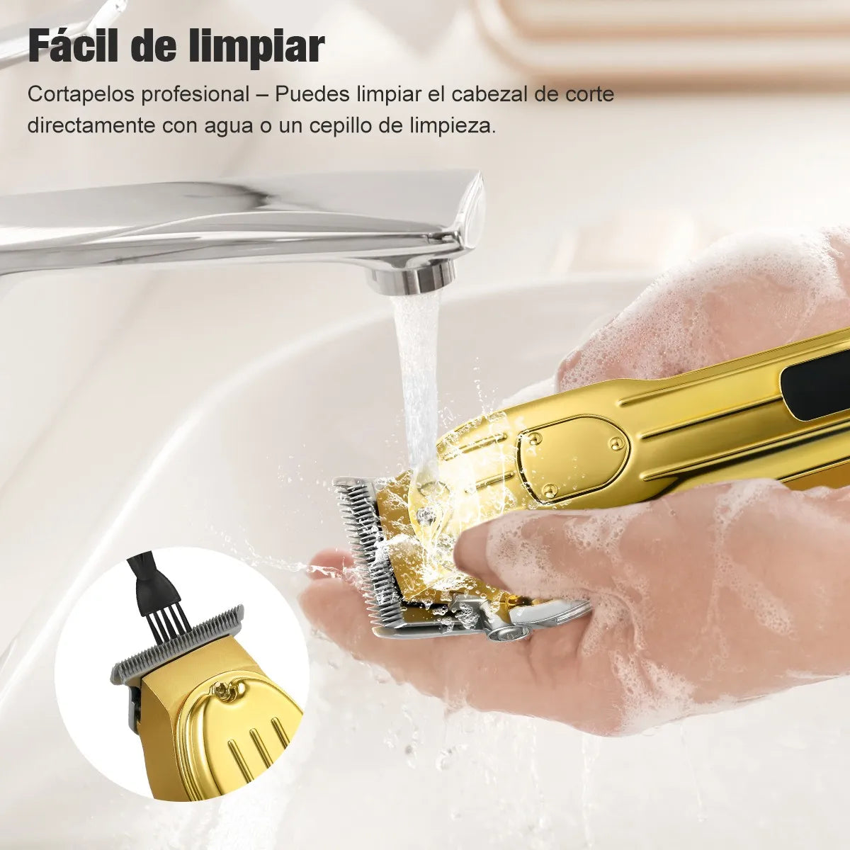Eumaty Maquina Para Cortar Cabello Maquina Trimmer Hombres